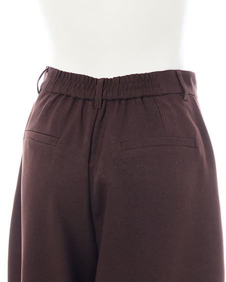 INGNI（イング） コクーンパンツ／A ﾌﾞﾗｳﾝ