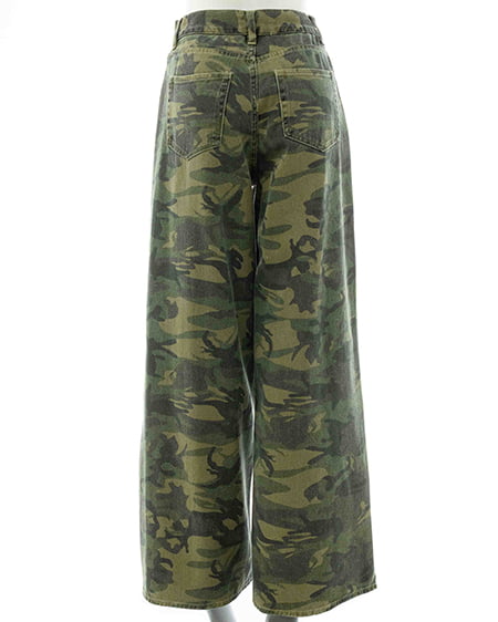 INGNI(イング) アソート柄ワイドパンツ メイサイ