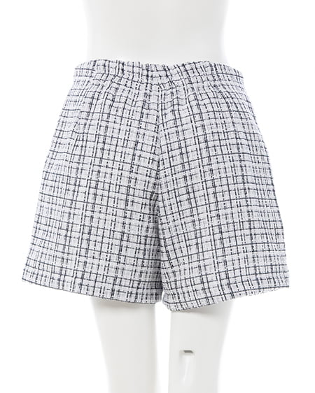 INGNI（イング） ツイードショートパンツ ｵﾌ/ﾂｲｰﾄﾞ