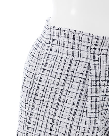 INGNI（イング） ツイードショートパンツ ｵﾌ/ﾂｲｰﾄﾞ