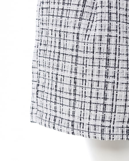 INGNI（イング） ツイードショートパンツ ｵﾌ/ﾂｲｰﾄﾞ