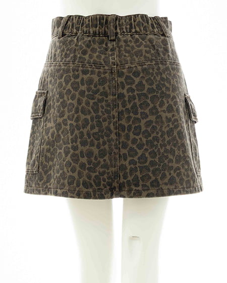 INGNI（イング） アソート柄カーゴミニスカート ﾍﾞｰｼﾞｭ/ﾋｮｳ
