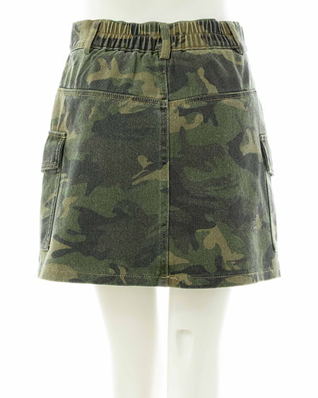 INGNI（イング） アソート柄カーゴミニスカート ﾒｲｻｲ