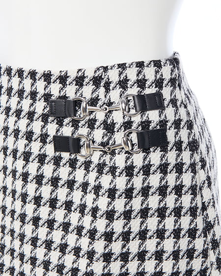 INGNI（イング） ビット付アソート柄タイトミニスカパン ﾁﾄﾞﾘ