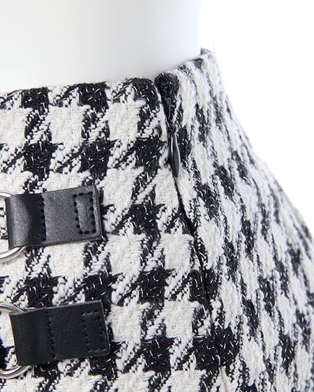 INGNI（イング） ビット付アソート柄タイトミニスカパン ﾁﾄﾞﾘ