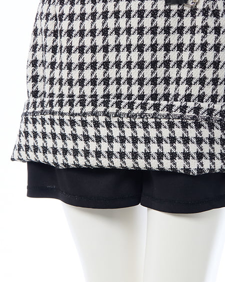 INGNI（イング） ビット付アソート柄タイトミニスカパン ﾁﾄﾞﾘ