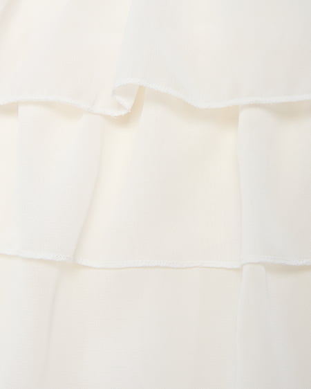 INGNI(イング) シアーフリルミニスカパン オフホワイト