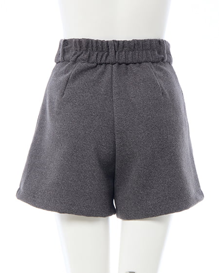 INGNI（イング） ウール混ショートパンツ ｸﾞﾚｰ