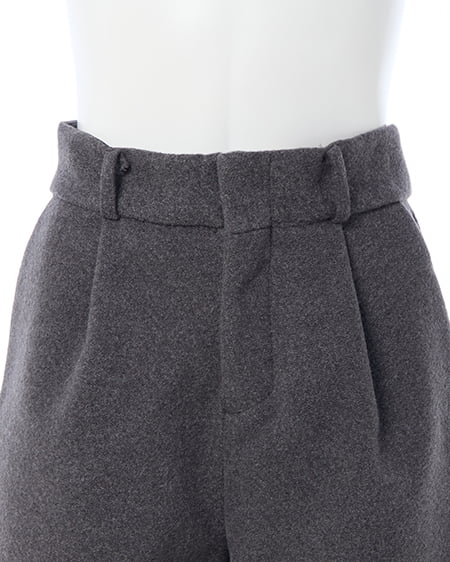 INGNI（イング） ウール混ショートパンツ ｸﾞﾚｰ