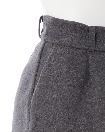 INGNI（イング） ウール混ショートパンツ ｸﾞﾚｰ