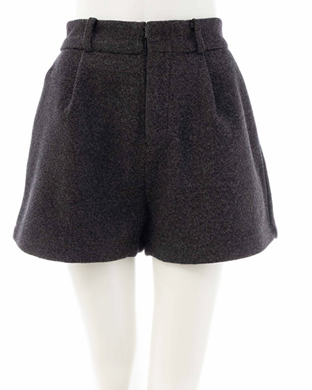 INGNI（イング） ウール混ショートパンツ ｸﾞﾚｰ/A