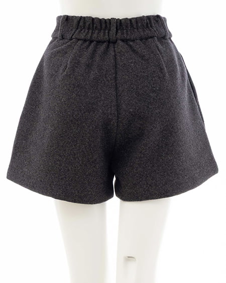 INGNI（イング） ウール混ショートパンツ ｸﾞﾚｰ/A