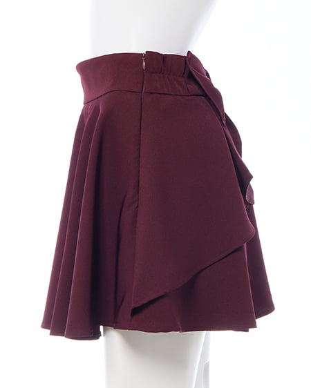 INGNI（イング） バックリボンフレアスカパン ﾎﾞﾙﾄﾞｰ