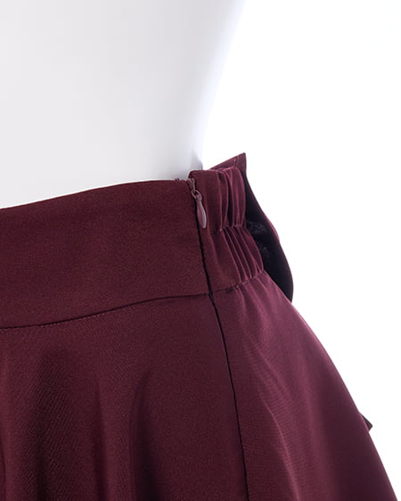 INGNI（イング） バックリボンフレアスカパン ﾎﾞﾙﾄﾞｰ