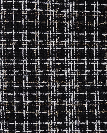 INGNI（イング） バックリボンツイードタイトミニスカパン ｸﾛ/ﾂｲｰﾄﾞ