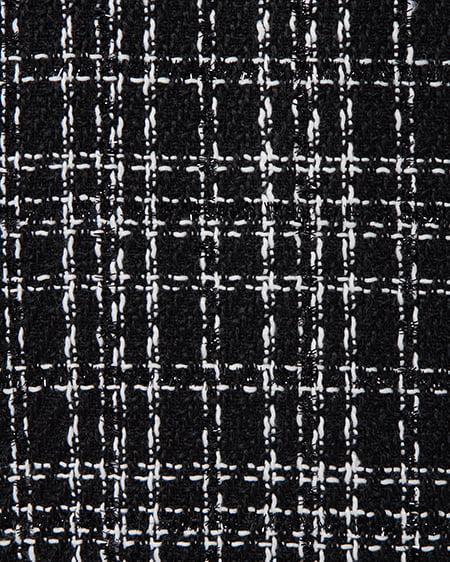 INGNI（イング） 袖口エコファーツイードジャケット(セットアップ対応) ｸﾛｵﾌ/ﾂｲｰﾄﾞ