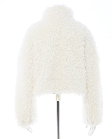 INGNI（イング） リボン付スタンドボアブルゾン ｱｲﾎﾞﾘｰ