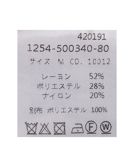 INGNI（イング） デコルテオープンチェック柄切替ニットワンピース ﾓｶﾋﾟﾝｸｵﾌ/ﾁｪｯｸ