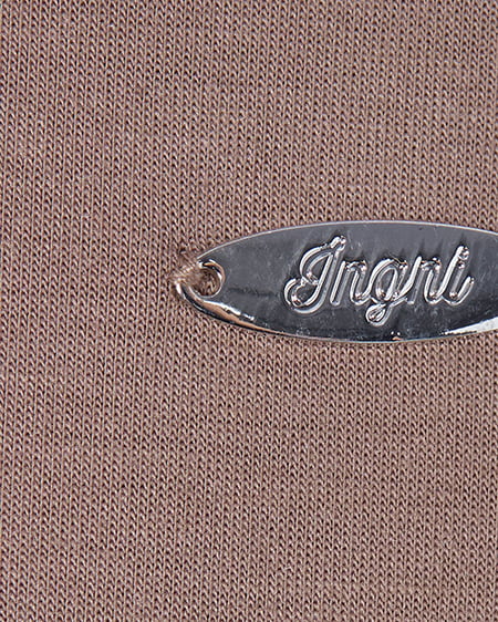INGNI（イング） プレート付ダブルジップダンボールパーカー ﾓｶ