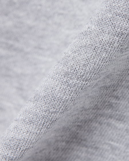 INGNI（イング） バックラインストーンクロススウェットチュニックパーカー ｸﾞﾚｰ