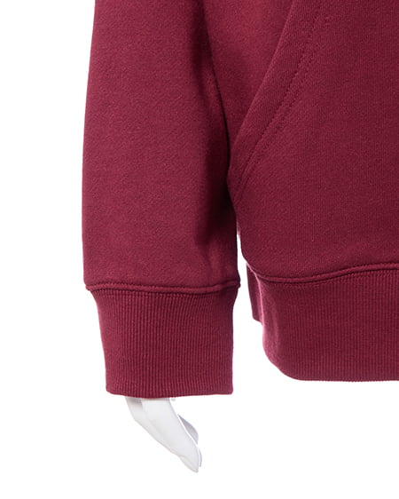 INGNI（イング） バックラインストーンクロススウェットチュニックパーカー ﾎﾞﾙﾄﾞｰ