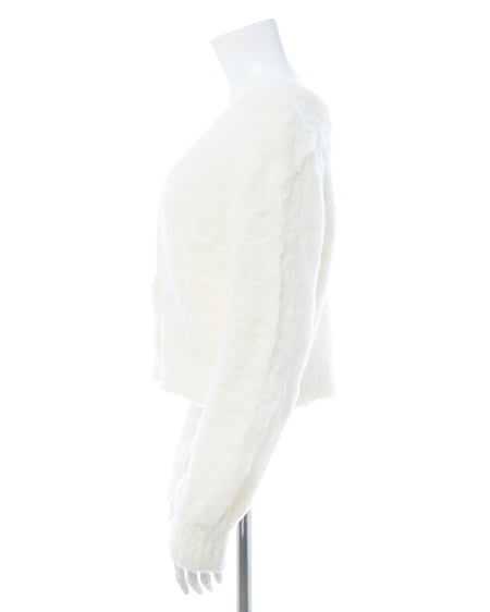 INGNI(イング) 2Wayシャギーニットカーディガン アイボリー