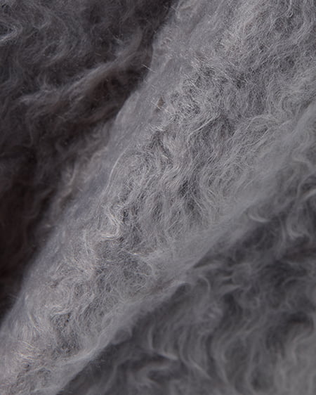 INGNI(イング) 2Wayシャギーニットカーディガン チャコールグレー