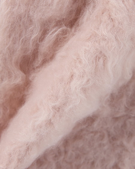 INGNI(イング) 2Wayシャギーニットカーディガン ピンク