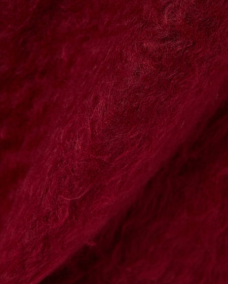 INGNI(イング) 2Wayシャギーニットカーディガン ボルドー