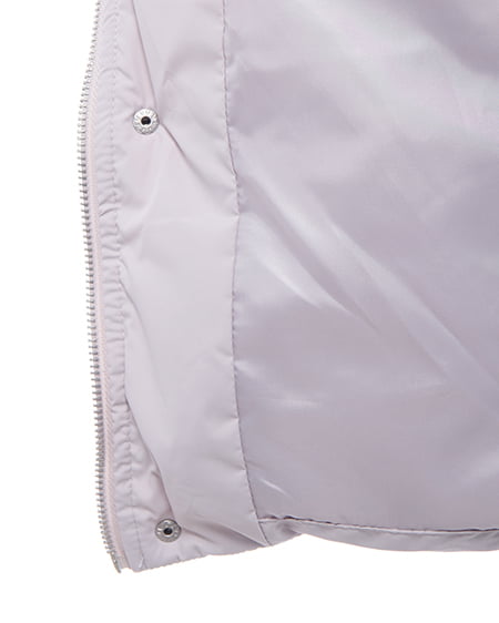 INGNI（イング） エコファー取り外し中綿ジャケット ｸﾞﾚｰｼﾞｭ