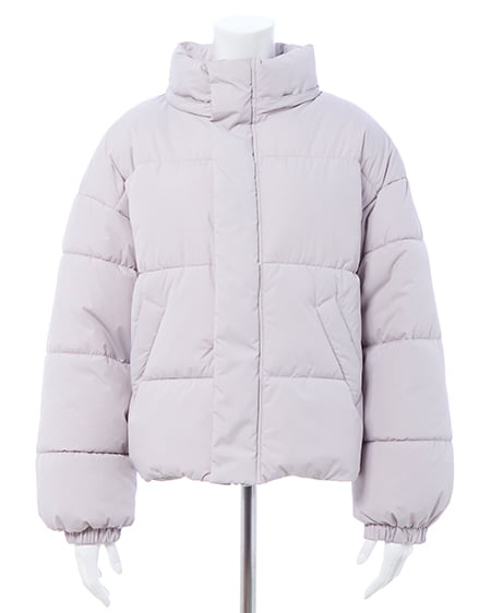 INGNI（イング） エコファー取り外し中綿ジャケット ｸﾞﾚｰｼﾞｭ