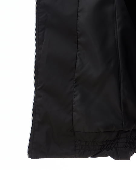 INGNI（イング） ファーフード付ウエストベルトエコダウンコート ｸﾛ