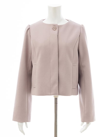 INGNI（イング） マルチWayビッグリボンショート丈コート ﾋﾟﾝｸ