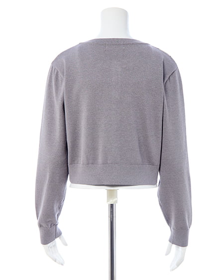 INGNI（イング） アーガイルニットカーディガン＋キャミセット ｸﾞﾚｰ