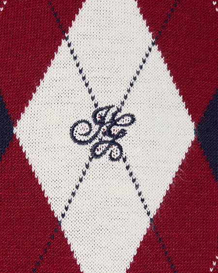 INGNI（イング） アーガイルニットカーディガン＋キャミセット ﾎﾞﾙﾄﾞｰ