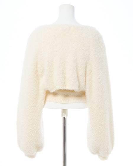 INGNI（イング） フェザーボレロニット＋ベアキャミセット ｵﾌﾎﾜｲﾄ