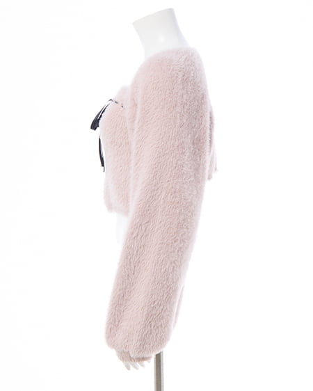 INGNI（イング） フェザーボレロニット＋ベアキャミセット ﾋﾟﾝｸ