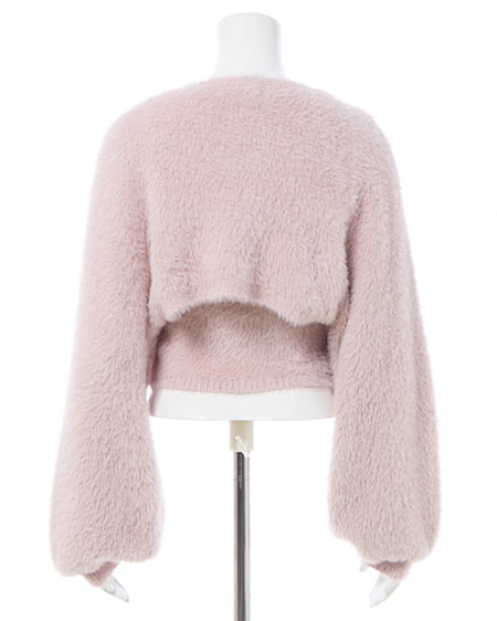 INGNI（イング） フェザーボレロニット＋ベアキャミセット ﾋﾟﾝｸ