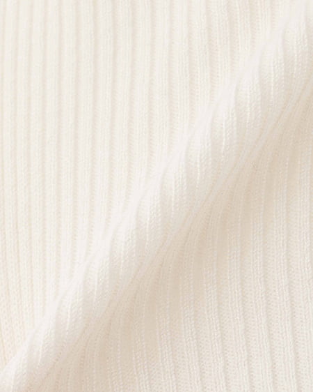 INGNI（イング） ボトルネック袖金ボタンニット ｵﾌﾎﾜｲﾄ