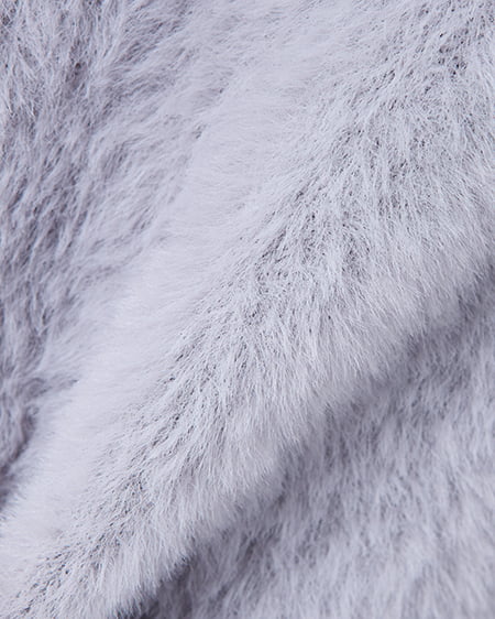 INGNI（イング） ビジュー付フェザーニット ｸﾞﾚｰ