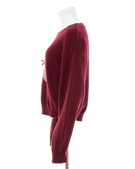 INGNI（イング） もちもちフェザーベアニットプルオーバー ﾎﾞﾙﾄﾞｰ/A