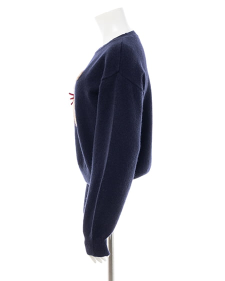 INGNI（イング） もちもちフェザーベアニットプルオーバー ｺﾝ/A