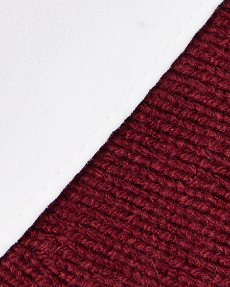 INGNI（イング） ダブルカラーケーブルポロニット ﾎﾞﾙﾄﾞｰ/ｵﾌﾎﾜｲﾄ