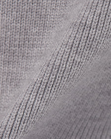 INGNI（イング） 2Wayエコファーオフショルニット ｸﾞﾚｰ