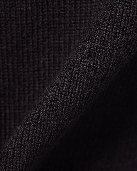 INGNI（イング） 2Wayエコファーオフショルニット ｸﾛ