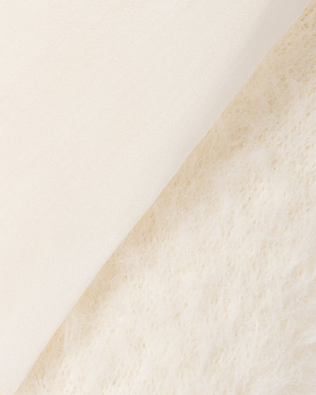 INGNI（イング） 肩リボンワンショルフェザーニット ｵﾌﾎﾜｲﾄ/ｵﾌﾎﾜｲﾄ