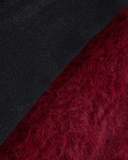 INGNI（イング） 肩リボンワンショルフェザーニット ﾎﾞﾙﾄﾞｰ/ｸﾛ