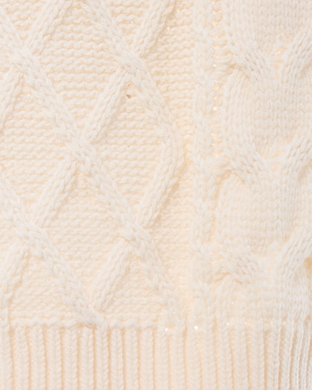 INGNI（イング） 2Wayケーブルルーズチュニックニット ｱｲﾎﾞﾘｰ