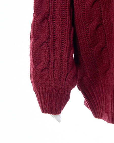 INGNI（イング） 2Wayケーブルルーズチュニックニット ﾎﾞﾙﾄﾞｰ