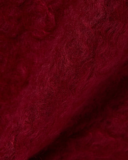 INGNI(イング) 2Wayショート丈シャギーニット ボルドー